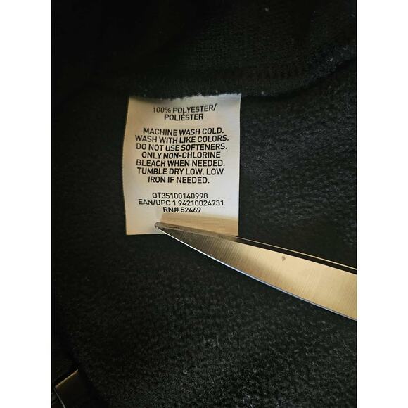 Black Fall Zip Up Coat Ozark Trail Jacket For Men Size S - Picture 3 of 5